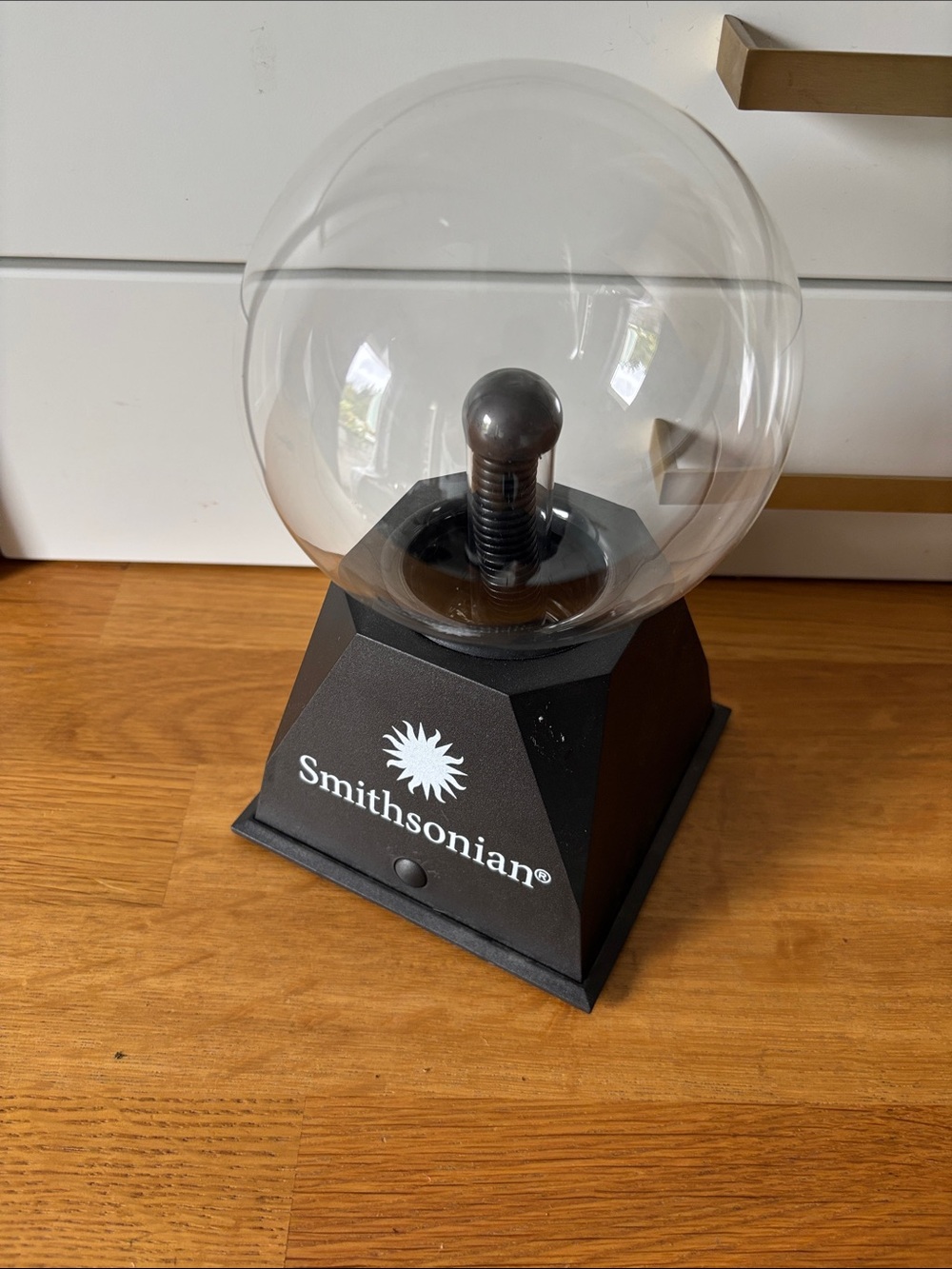Smithsonian Black Plasma ball Decorative Accent